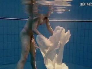 Special Czech Teen Hairy Pussy in the Pool