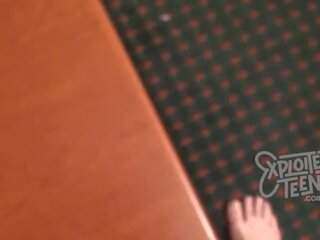 Blonde 19yr old sucks and fucks in this POV clip adult video vids