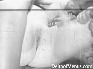 Antik x rated klip 1920s mencukur, pemasukan penumbuk, seks / persetubuhan